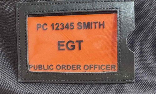 Kit Bag Window for a Public Order EGT inside a kit bag window Kit Bag Window for a Public Order EGT inside a kit bag window